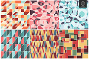 Geometric seamless pattern set, a Pattern Graphic by Yury Velikanov (Thumbnail 5 of 5)