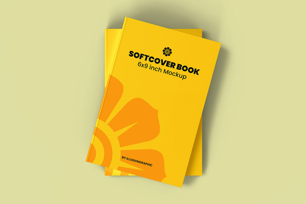 Softcover Book 6x9 inch Mockup, a Books & Magazine Mockup by Illusiongraphic (Photo 9 of 24)