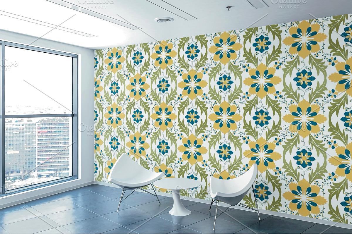 Colorful Wildflowers Pattern, a Pattern Graphic by PPEthnicDecorPattern (Photo 3 of 7)