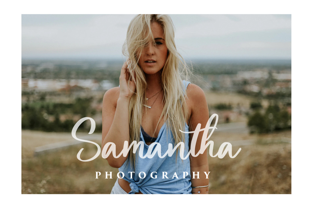 Magnolia Font preview 3