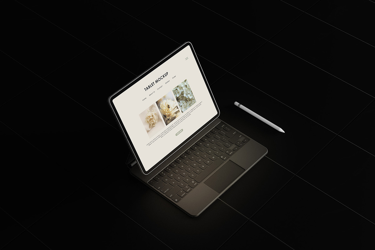 Tablet Mockup, an iPad Mockup by Graphicbars (Photo 2 of 9)