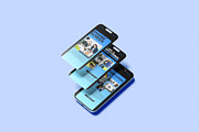 iPhone Screen Mockup, an iPhone Mockup by HanaSaka_Studio (Thumbnail 4 of 5)