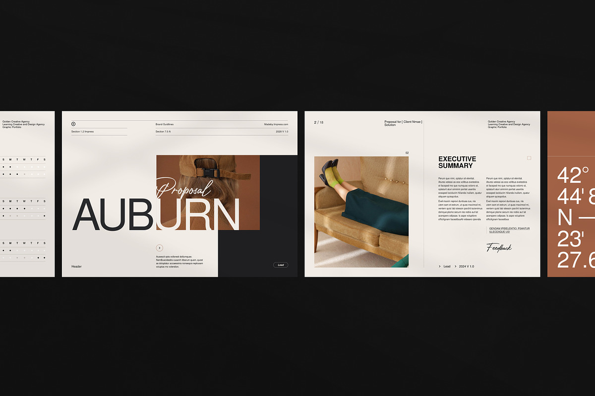 Brand Proposal Template, a Brochure Template by GoldenPixelStudio (Photo 8 of 10)