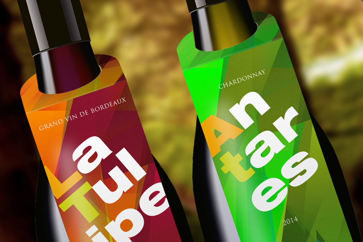 Wine Neckhanger Mockup, a Product Mockup by ArtefShop (Photo 5 of 5)