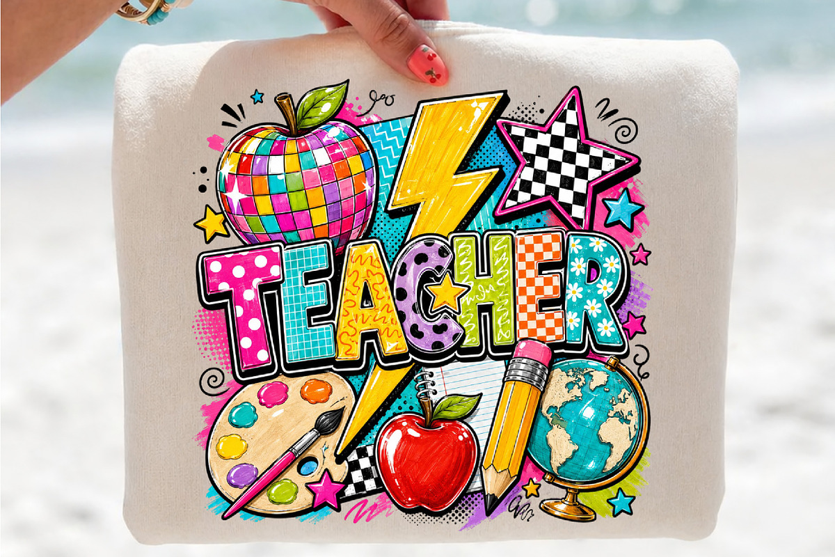 Last Day Of School Png, Teacher Life, an Object Illustration by Libby Wishes (Photo 2 of 5)