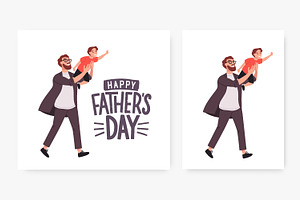 Father's Day card, a Decorative Illustration by Good Studio