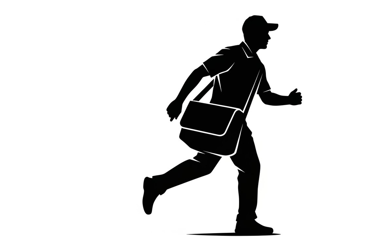 Delivery Driver Silhouette Pack, an Illustration by Amazin_art (Photo 20 of 26)