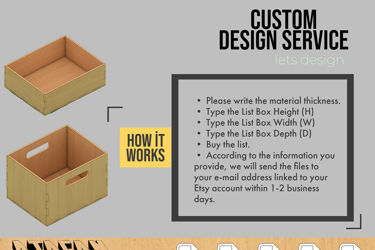 Personalized Box Design service, a Graphic by AtacanDigital