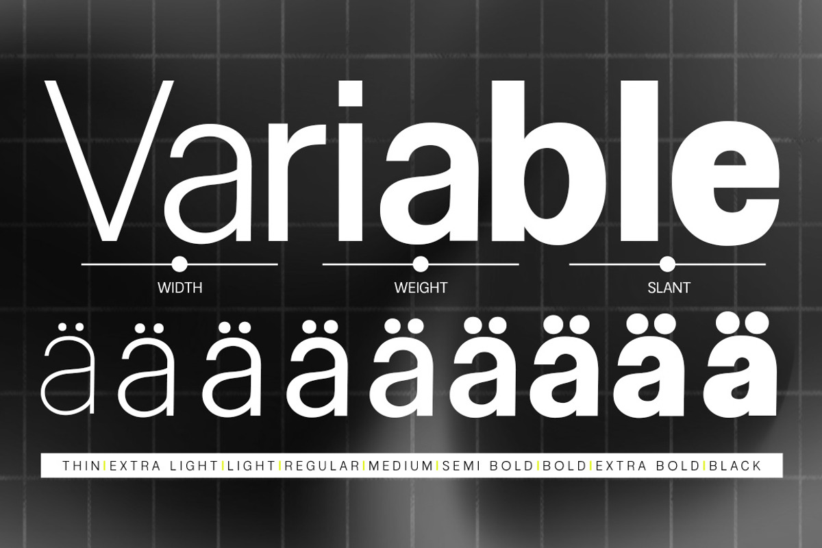 Naxotek (Variable), a Sans Serif Font by Fontastic (Photo 6 of 13)