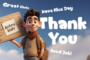 ASTROKIDS - Game Font, a Handwritten Font by Mozatype (Thumbnail 9 of 10)