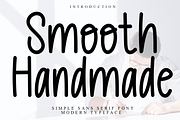 Smooth Handmade, a Script Font by InermediaSTUDIO (Thumbnail 1 of 8)