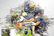 Graphic Marker Photoshop Action, an Action Add-On by GorynArt (Thumbnail 9 of 20)