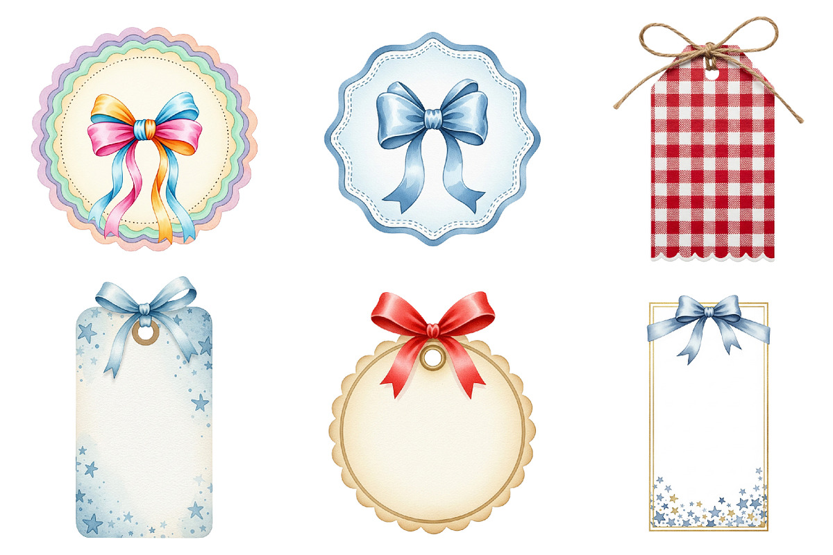 Geometric Hand-Drawn Tags PNG, an Illustration by SinaCreation (Photo 3 of 5)