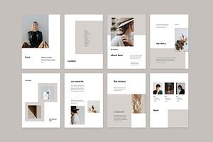 KARA - Vertical Powerpoint Template