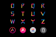 Colorful Vector Alphabet, an Object Graphic by hellothere (Thumbnail 5 of 5)