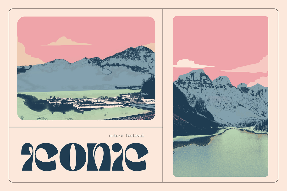 TANAMERA | Psychedelic Font, a Sans Serif Font by Jolicia Type (Photo 7 of 11)