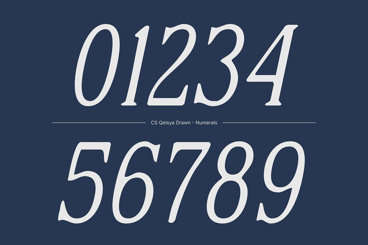CS Qeisya Drawn, a Serif Font by Craft Supply Co. (Photo 4 of 8)