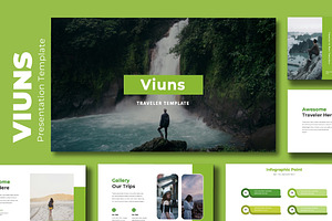 Viuns Traveler Keynote Template, a Presentation Template by Overcloud