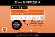 Etsy Fees and Profit Calculator, a Templates & Theme by Jennifer Magri Templates (Thumbnail 4 of 7)