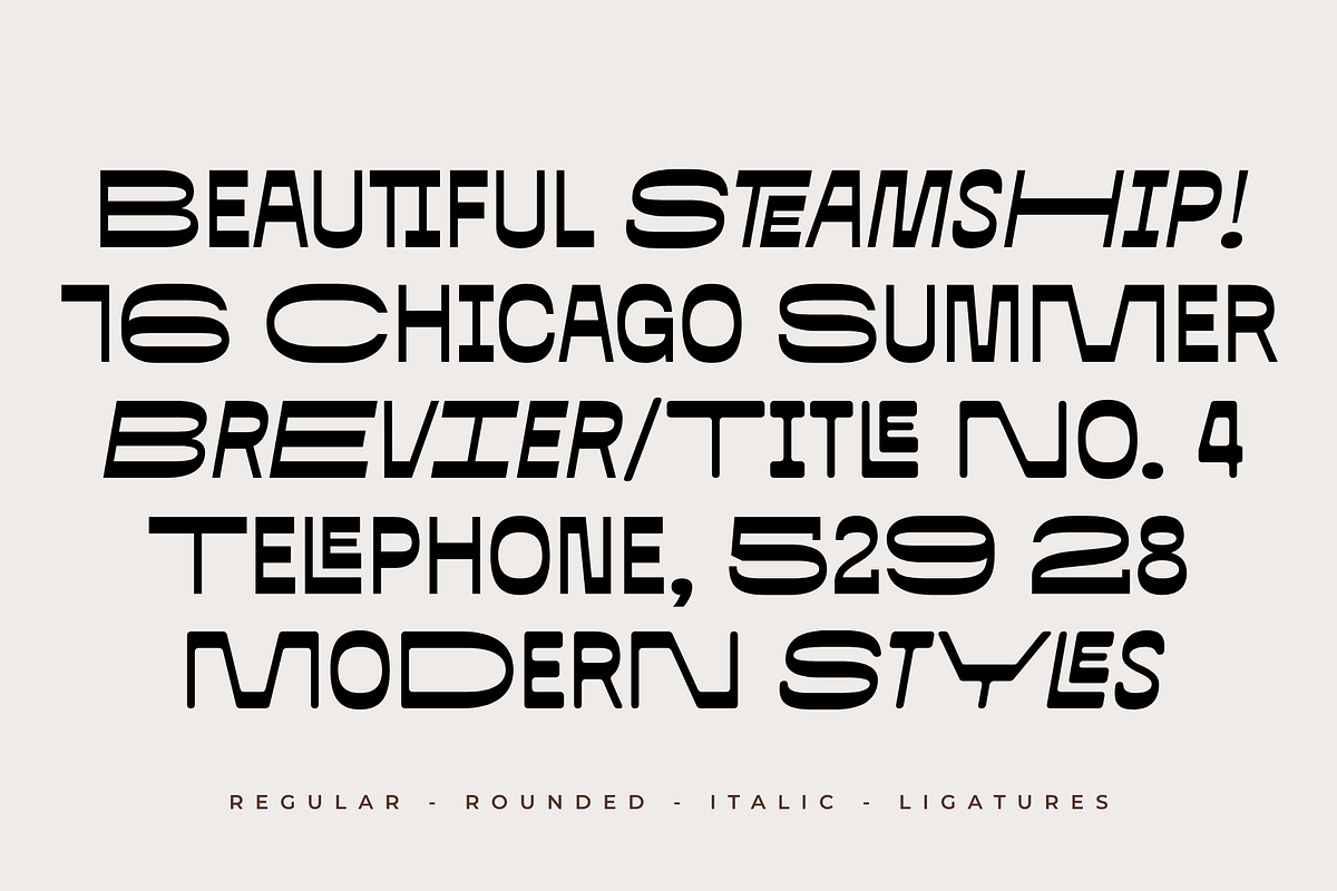 Neustar Reverse, a Sans Serif Font by Ainun Jinan (Photo 2 of 9)