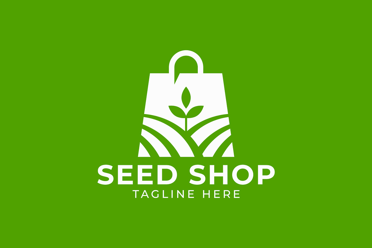 Seed Shop Plant Agriculture Logo, a Branding & Logo Template by Signatoro (Photo 3 of 3)