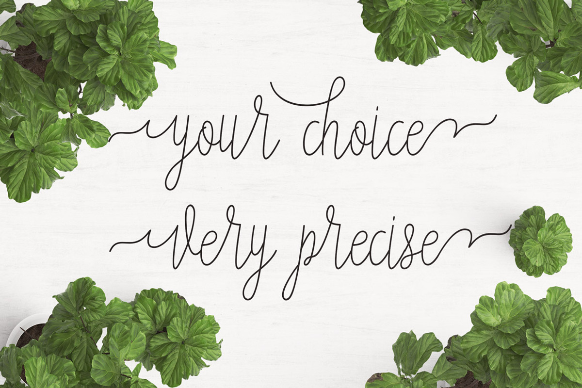 Mandar, a Script Font by Jhoen (Photo 4 of 8)