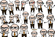 Old Man ~ Cartoon Character Set, a Person Illustration by The Toon Company (Thumbnail 2 of 7)