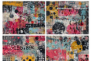 Art Journaling Abstracts 2 Textures, a Texture Graphic by Polka Dot Pixels (Thumbnail 3 of 4)