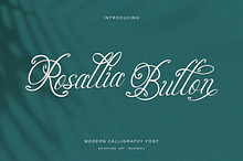 Rosallia Button - Beauty Script Font