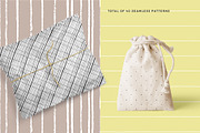 Grids & Lines Seamless Patterns, a Pattern Graphic by Youandigraphics (Thumbnail 4 of 12)