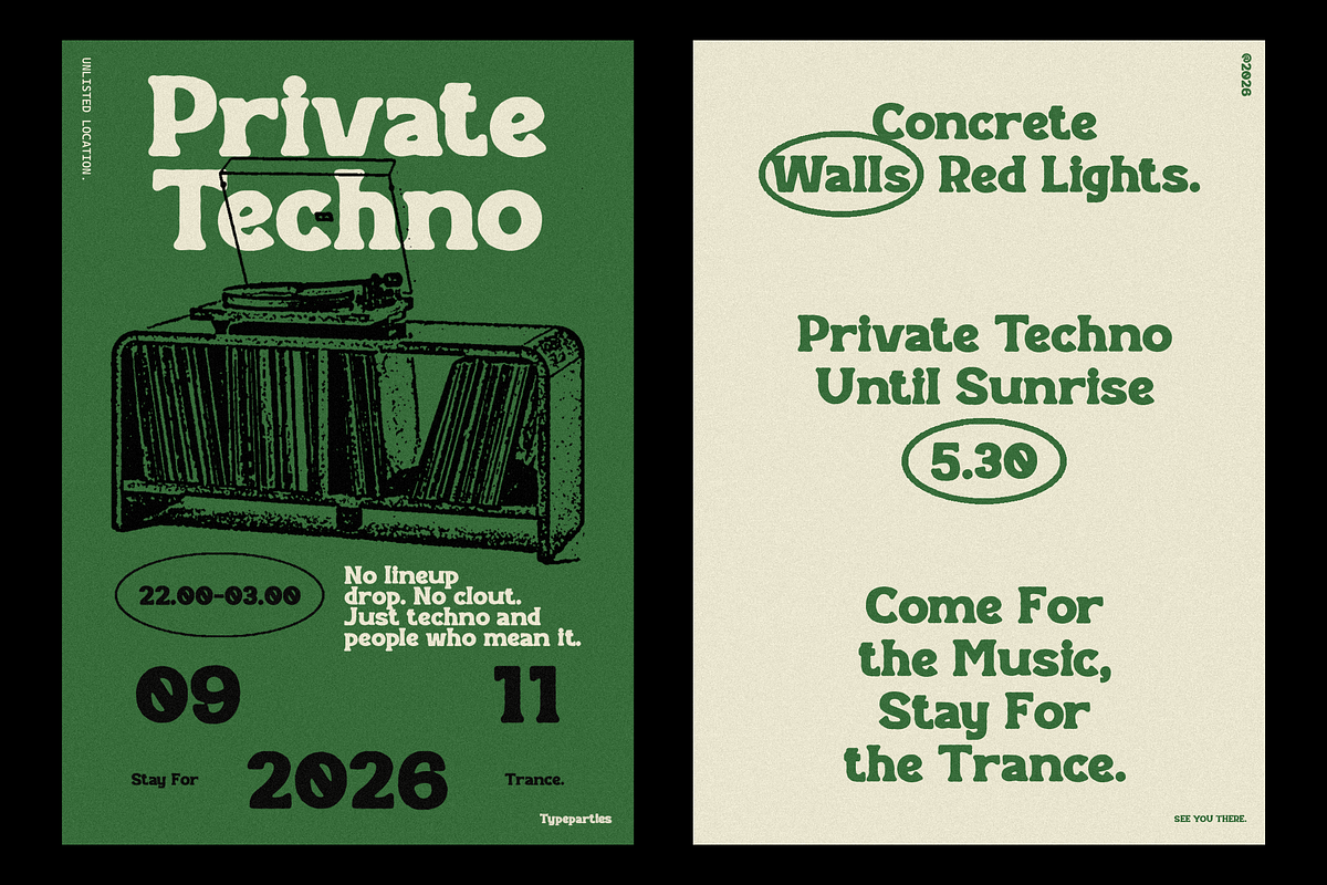 Carnivels - Bold Retro Serif Font, a Serif Font by Typeparties (Photo 7 of 12)