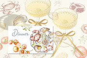 Watercolor Villa Wedding Clipart Set, an Object Illustration by LenArt (Thumbnail 10 of 14)