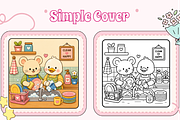 Comfy Critter Besties Cute & Cozy, an Animal Illustration by Design Zone (Thumbnail 2 of 4)