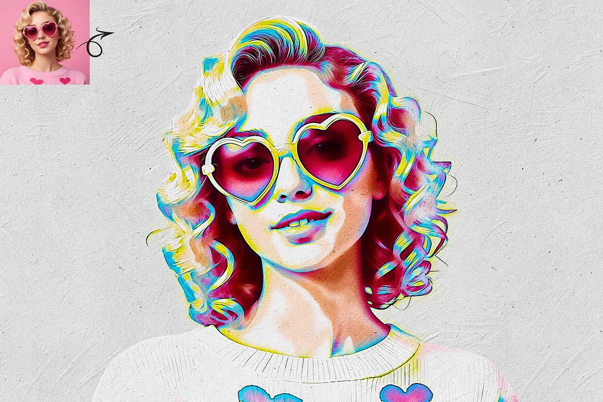 Portraiture Oil Paint Action, an Action Add-On by MRI STUDIO (Photo 5 of 10)
