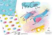 BIG CAT BUNDLE - 16 products in 1, an Illustration by Zooza Art (Thumbnail 8 of 17)