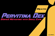 Pervitina Dex -2 fonts-, a Sans Serif Font by deFharo (Thumbnail 4 of 7)