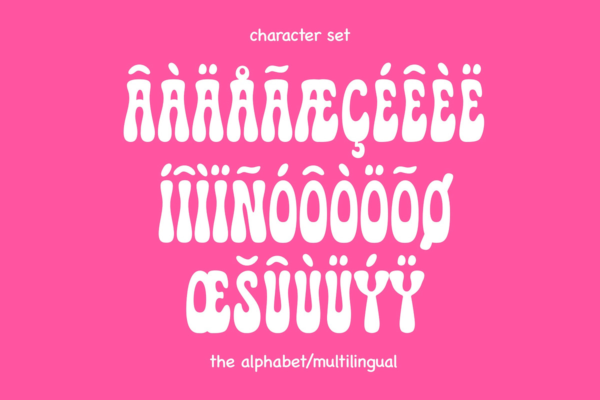 Sushi Groove Font - Groovy Font, a Handwritten Font by ariodsgn (Photo 4 of 8)