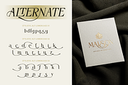Desevon, a Serif Font by Burntilldead (Thumbnail 9 of 11)