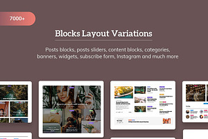 Blog And Magazine WordPress Theme