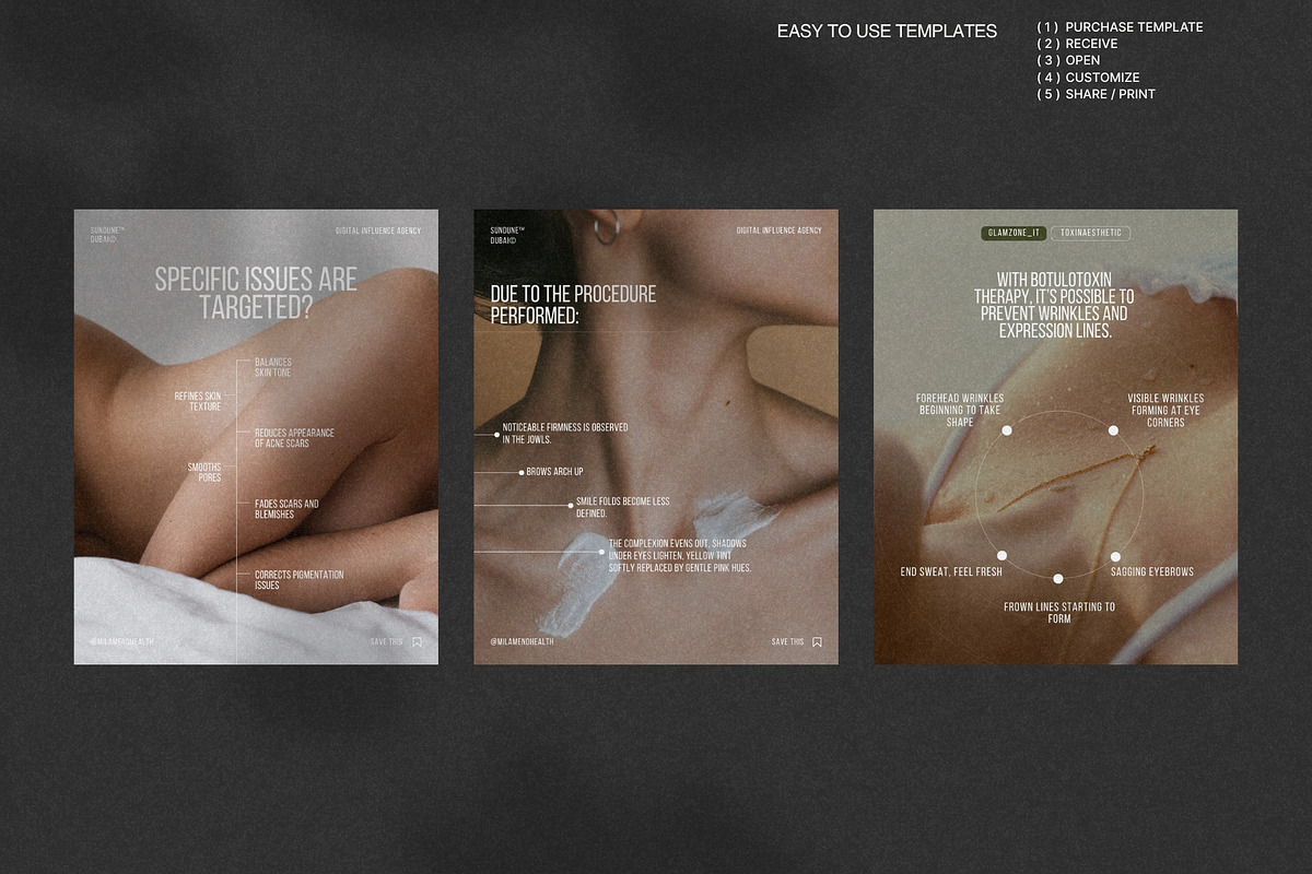 Clean Beauty Story & Post Canva preview 3