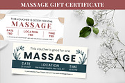 Massage Gift Certificate Canva PDF, a Card Template by Snapybiz (Thumbnail 3 of 10)