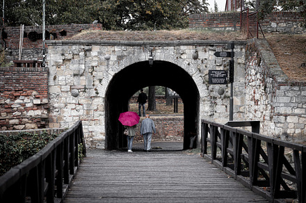 People at Kalemegdan fortress, a Photo by kirill.makes.pics