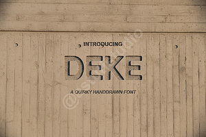 Deke — Modern Luxury Serif Typeface, a Font by Astuti Studio