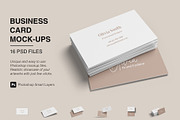 Business Card Mockup Bundles, a Business Card Template by Graphic Aesthetic (Thumbnail 1 of 22)