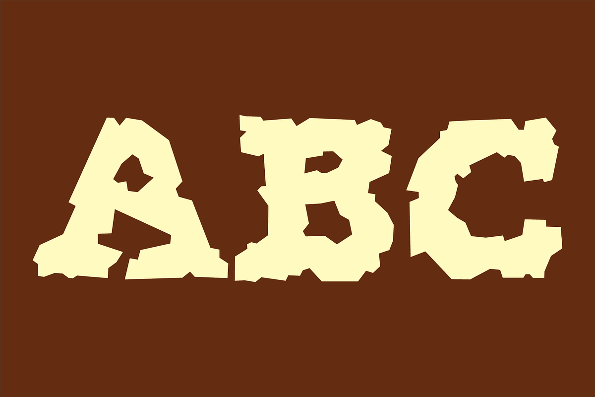 Display Brutal Font, a Serif Font by GG Design (Photo 2 of 6)