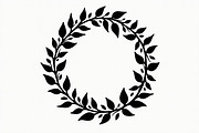 Minimalist Floral Wreath Designs, an Illustration by hafijul (Thumbnail 7 of 9)