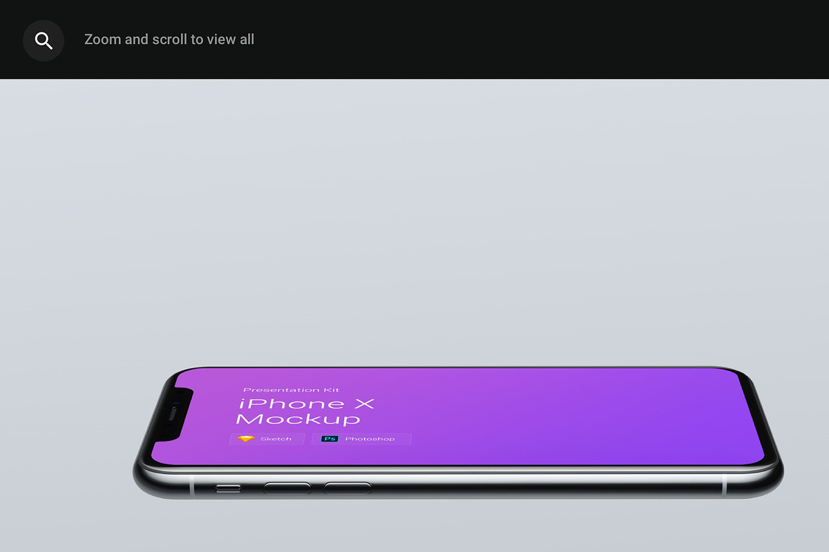 iPhone X Mockups | Presentation Kit, an iPhone Mockup by ls.graphics (Photo 12 of 14)