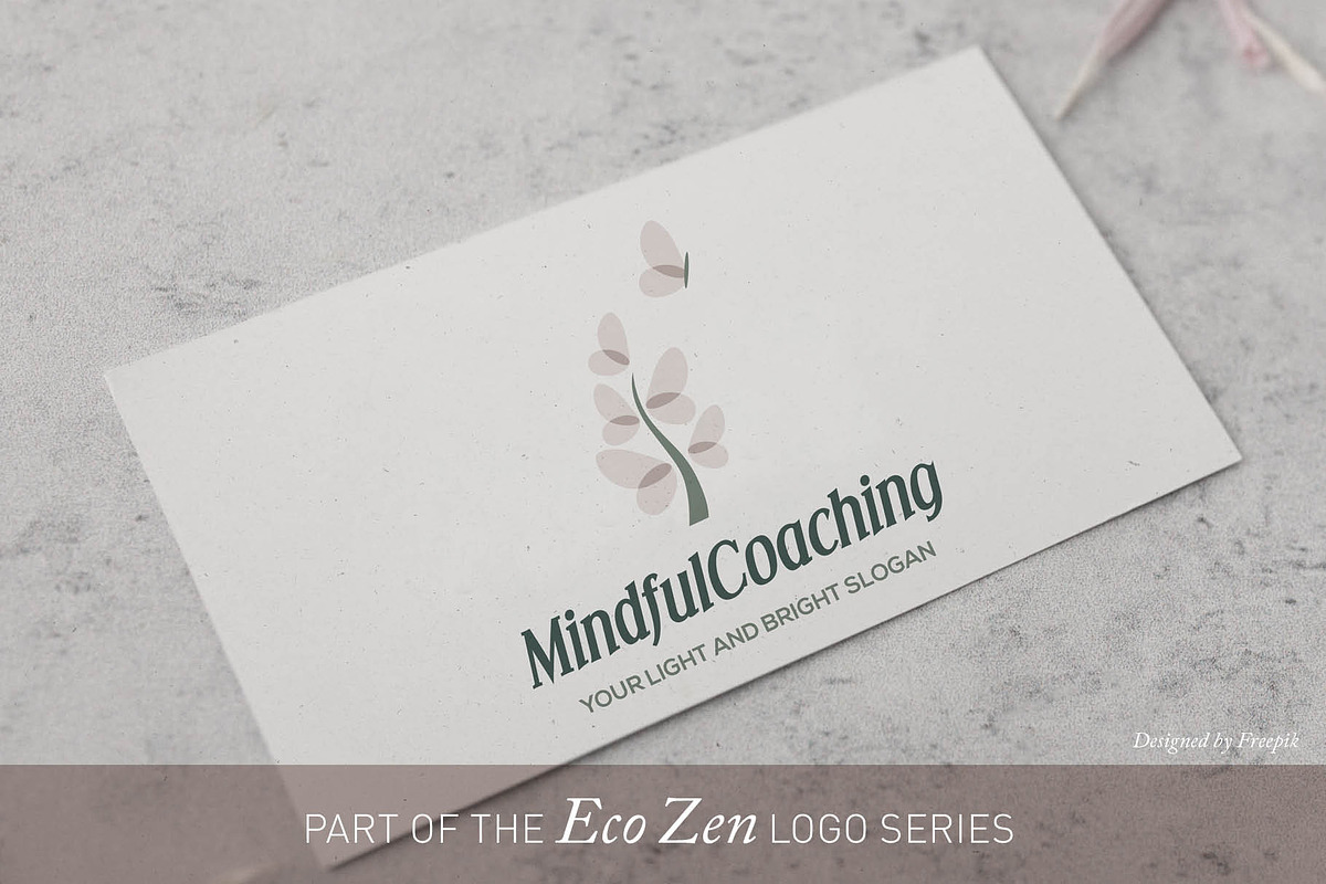 Butterfly Brand Mark | Canva & AI, a Branding & Logo Template by Elibee (Photo 2 of 6)