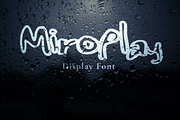 Miroplay – The Quirky Display Font, a Handwritten Font by Fontcastle (Thumbnail 1 of 6)