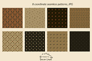 Woodland Seamless Pattern Bundle, a Pattern Graphic by Decor Lines (Thumbnail 4 of 8)